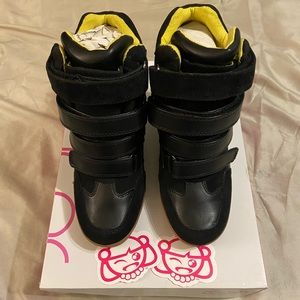 Sugar Invisible Wedge Sneakers. NIB.